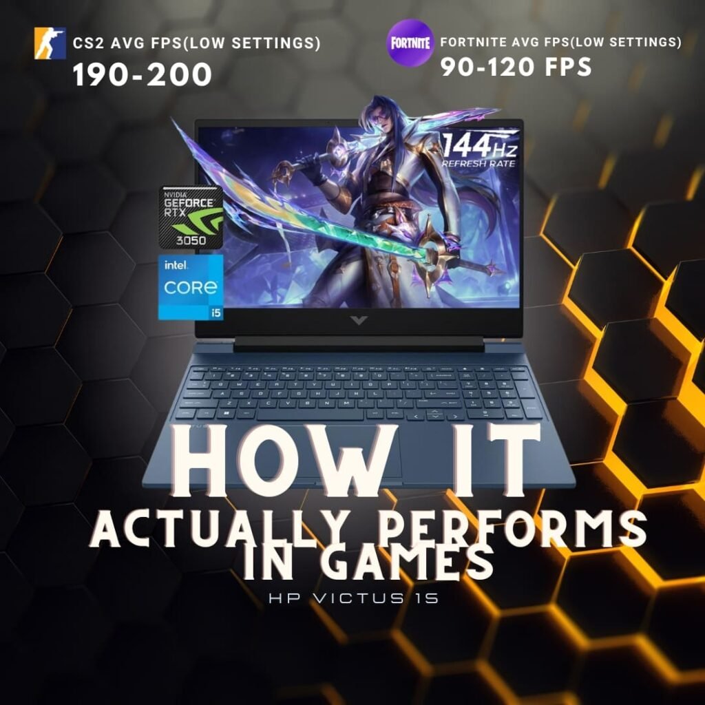 hp victus avg cs2 fps