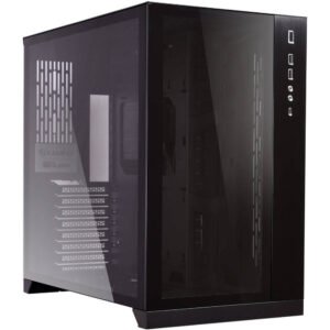 Lian Li O11Vision Compact White-Steel-Tempered Glass ATX Mid Tower Computer Case-Back Connect Support-O11VPW